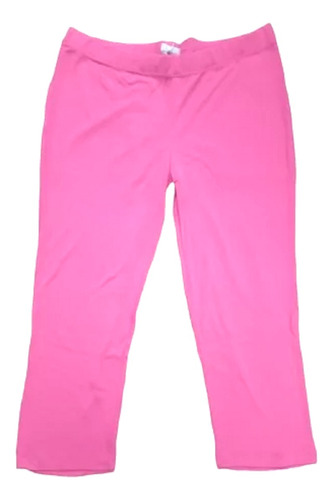 Pantalon Liso Mujer Pijama Capri Mora Z012