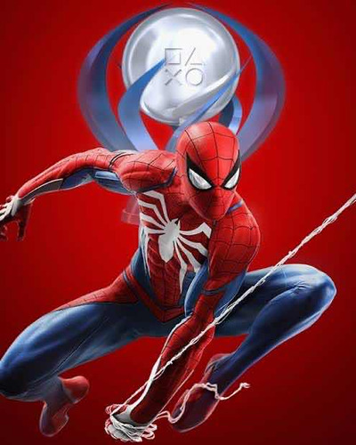 Platina Spider Man Ps4