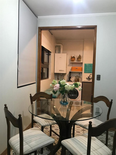Departamento Amoblado En Arriendo 4 Dorm. La Dehesa Central