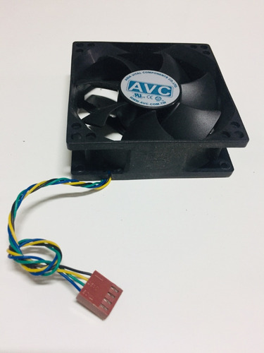 Fan Cooler C Dissipador P Pc Avc 80x25mm 12v Ds08025t12u