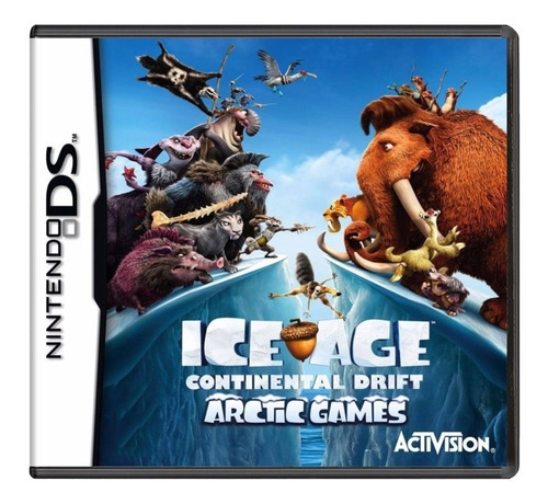 Jogo Ice Age Continental Drifts Nintendo Ds Midia Fisica
