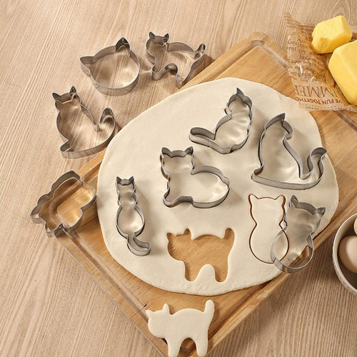 Lindos Cortadores De Galletas Cortador De Galletas De Gato 9