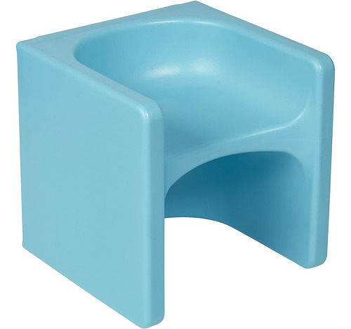 Ecr4kids Tri-me 3-in-1 Silla Cube, Muebles Para Niños, Cyan