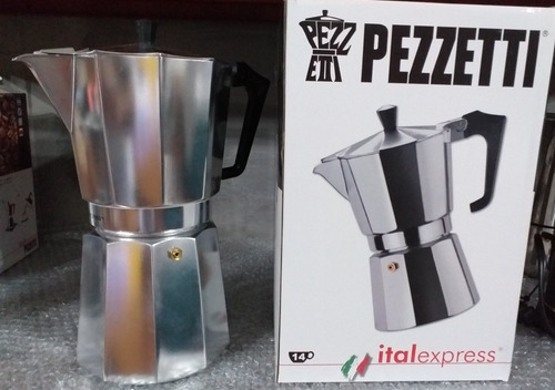 Imagen 2 de 4 de Cafetera Greca Expreso 14 Tazas Pezzetti