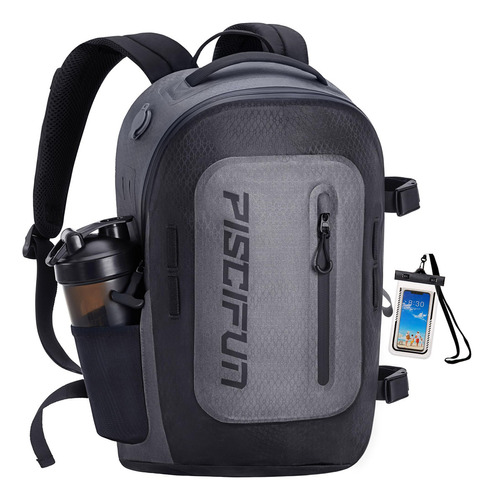 Piscifun Mochila Impermeable Bolsa Seca De Tpu De 20l Con F