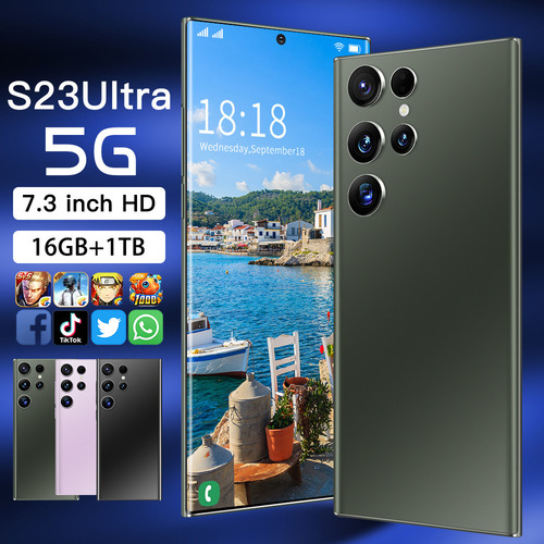Smartphone S23 Ultra De 7,3 Pulgadas Con Lápiz Integrado 16