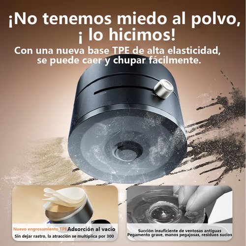 Soporte De Celular Plegable Retráctil Y Portátil Con Ventosa Negro Soporte Para Telefono