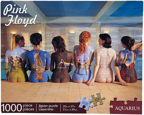 Rompecabezas Aquarius Pink Floyd, Back Art 65160 de 1000 piezas
