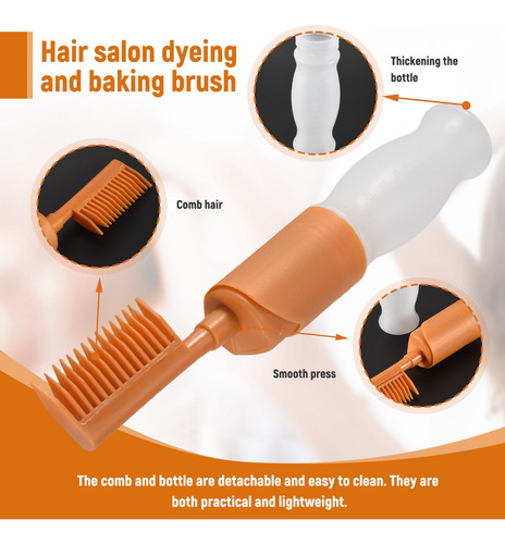 Peine Para Teñir El Cabello Con Botella, Peine Para Teñir El