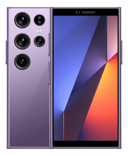 Android Celulares S24 Ultra Mini 3.5 Pulgadas Barato Ram2gb Y Rom16gb Púrpura