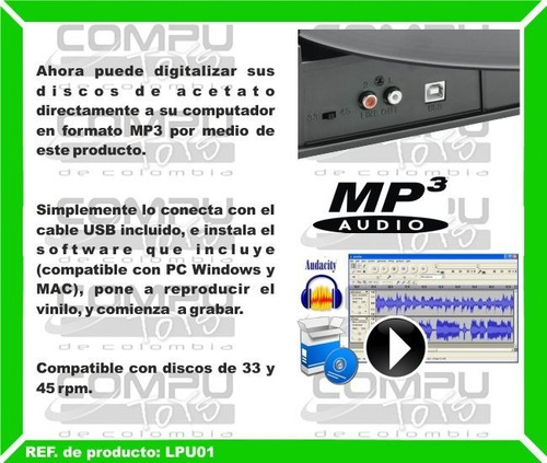 Imagen 3 de 6 de Convertidor Acetatos Viejos A Usb Ref: Lpu01 Computoys Sas