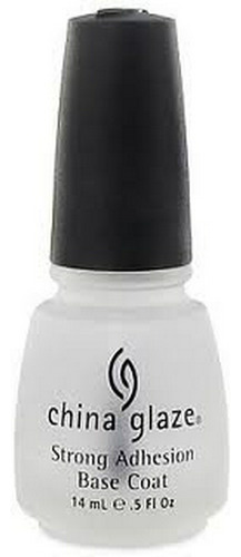 China Capa Base De Adherencia Fuerte Glaze China Glaze, 0.5