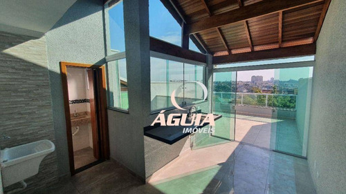 Imagem 2 de 23 de Cobertura À Venda, 38 M² Por R$ 350.000,00 - Parque Capuava - Santo André/sp - Co0852
