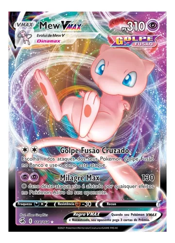 Pokémon TCG: Baralho Batalha de Liga - Mew VMAX (PT)