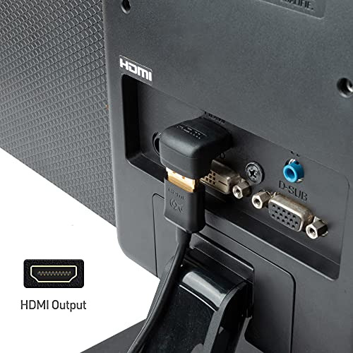 Adaptador Hdmi De Ángulo Recto 90° Con 4k Y Hdr - 2 Unidades
