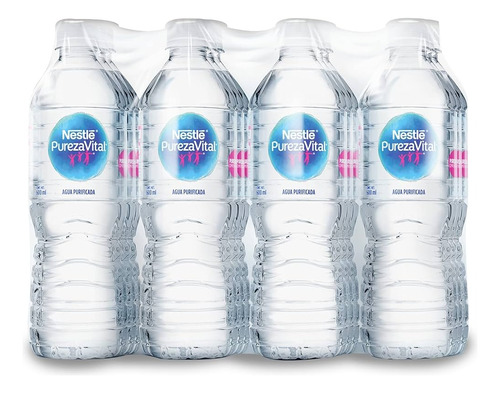 Agua Purificada Nestle Pureza Vital 600ml 24 Pack