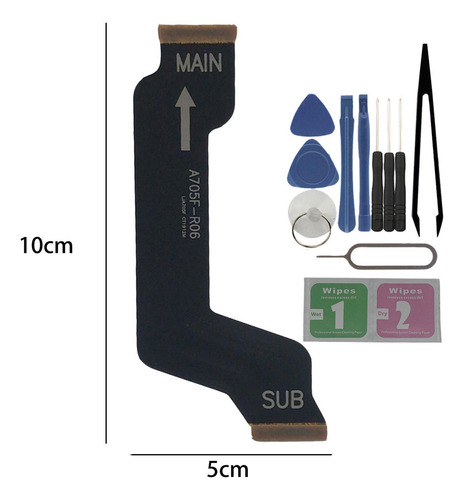 Compatible 2 Placa Cable Conector Flex Cable Módulo