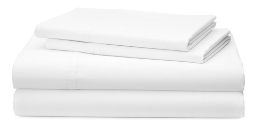 Sábanas Hotel White 200 Hilos Percale Queen Size Vip