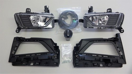 Kit Farol Neblina Novo Polo/virtus Original Volkswagen