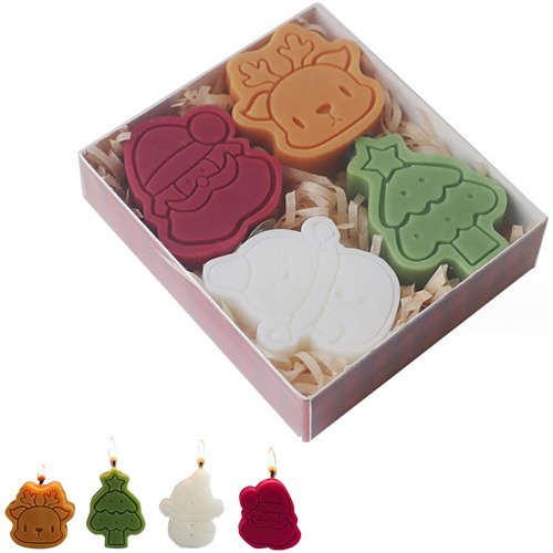 Set De Regalo De Velas Aromáticas Navideñas Juego De Velas P