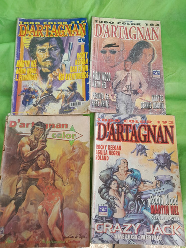 Lote 10 Revistas D'artagnan...para Coleccionistas 