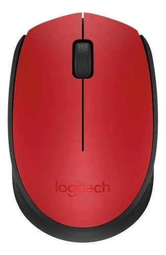 Mouse Inalámbrico Logitech M170 Rojo 