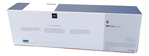Barra De Sonido Bose Solo Soundbar Series Color Negro