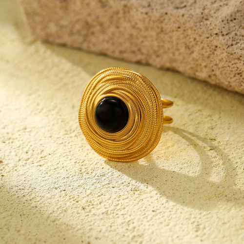 Anillo Retro Con Forma De Ojo De Horus, Ligero, Lujoso Y Mod