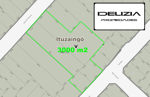Imagen 2 de 8 de Venta De Lote En Ituzaingo