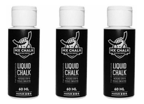 Magnesia Líquida Mx Chalk 60ml Crossfit Calistenia Pole