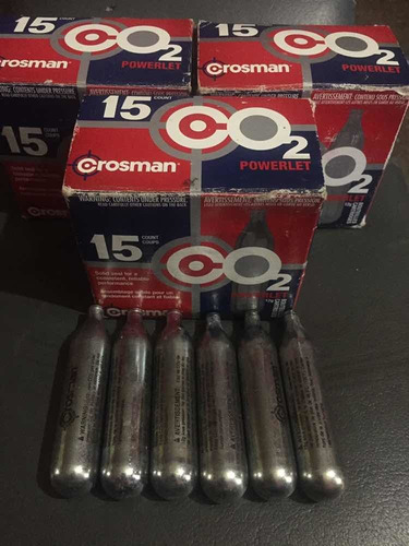 Airsoft Aire Comprimido Bombonas Co2 Crosman