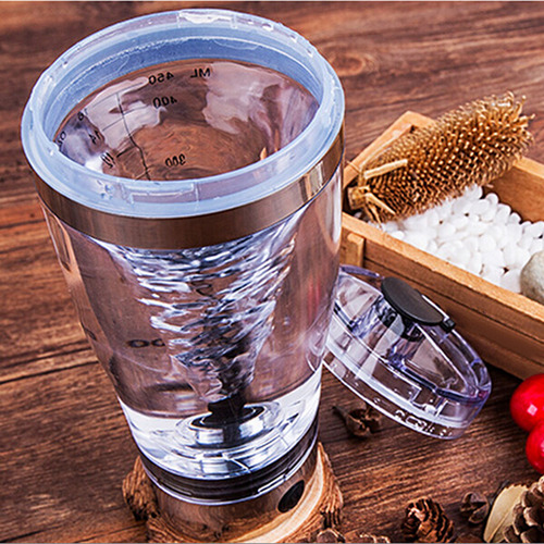 Vaso Mezclador Eléctrico Para Shaker Usb Protein Travel Sin