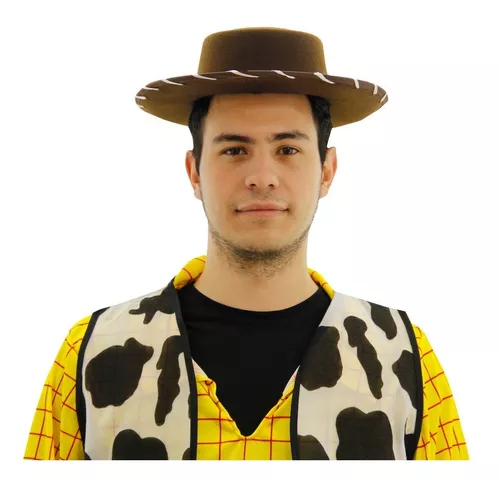 Disfraz Woody Toy Story Con Sombrero Adulto