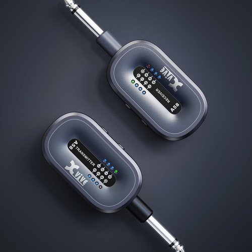 Sistema De Guitarra Sem Fio Xvive A58 5.8ghz Para Elétrico/a