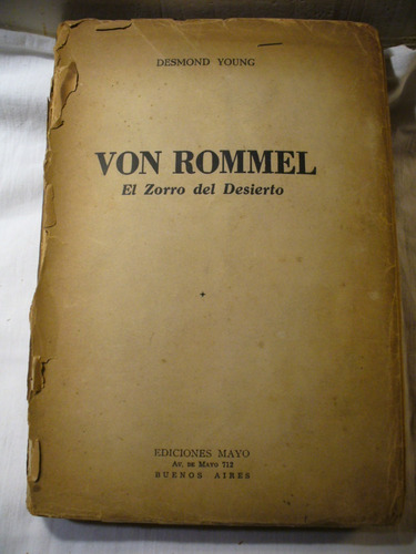 Von Rommel El Zorro Del Desierto - Desmond Young - Ver Envío