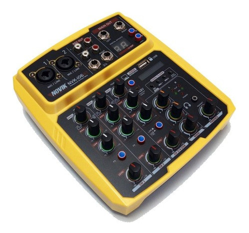 Novik Neo Nvki06bt Consola 6 Canales Bluetooth Musicapilar