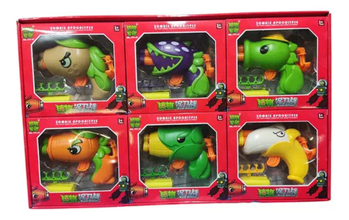 Kit 3 Pistolas De Juguetes Balas Blandas Zombies Juegos Gyb