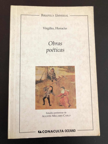 Libro Obras Poéticas - Horacio Virgilio - Muy Buen Estado