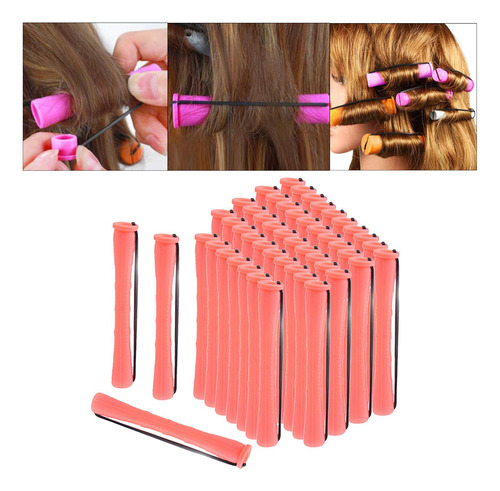 2 Varillas Para Permanente De Onda Fría 50 Piezas 1,3 Cm