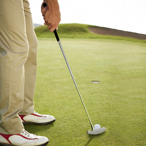 Taco De Golfe Com Bola E Bolsa