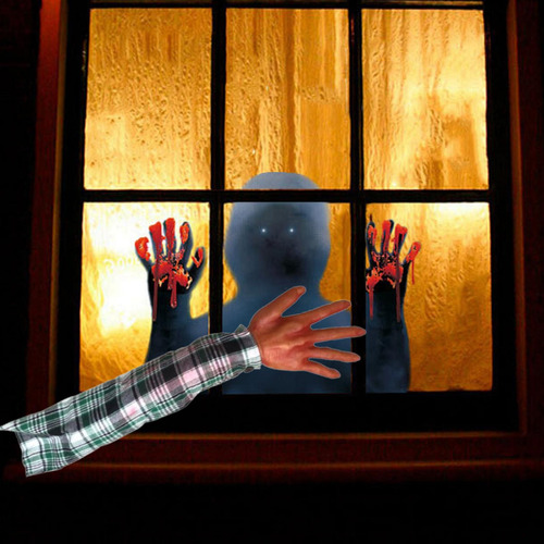 Mano Falsa Con Extremidad Falsa Ensangrentada, Forma B