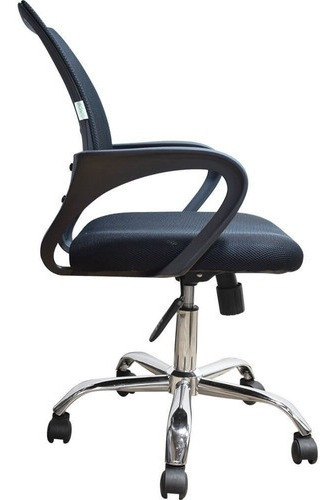 Imagen 3 de 4 de Silla De Oficina Gerencial Libertad Negra