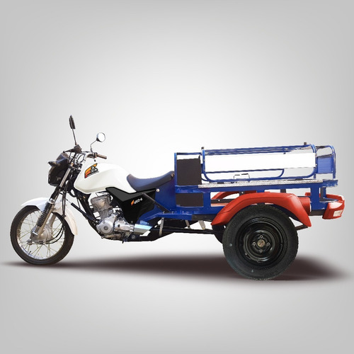 Imagem 6 de 7 de Triciclo De Carga Fusco Gás6 - Faz 30km/l - Transporta 300kg