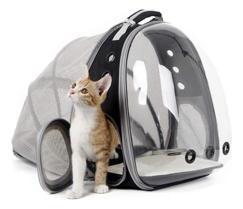 Mochila Expandible Para Gatos Se Adapta A Hasta 20 Libras