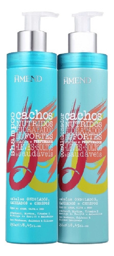 Amend Cachos Nutridos Kit Shampoo + Condicionador 250ml