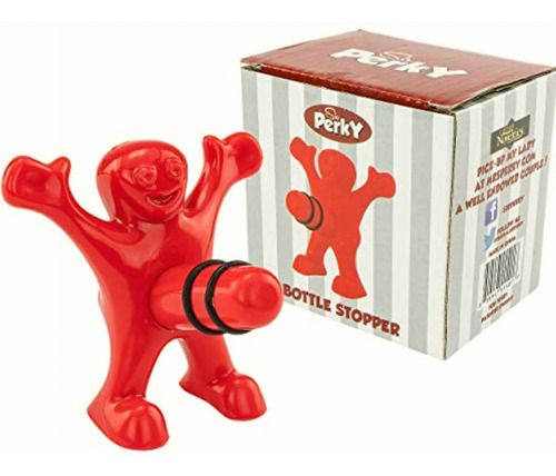 Sir Perky Novelty Bottle Stopper