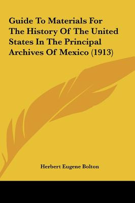 Libro Guide To Materials For The History Of The United St...