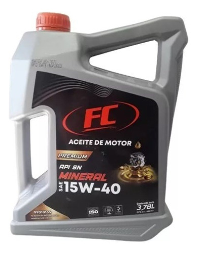 Aceite 15w-40 Mineral Gal 3.78l Fc