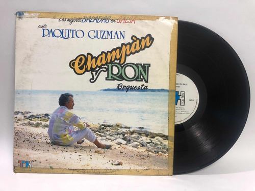 Las Mejores Baladas En Salsa Con Paquito Guzman Vinilo Lp