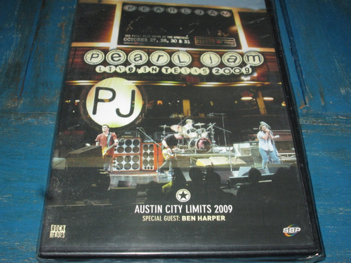 Dvd Pearl Jam Live Texas 2009 Austin City Limits Nuevo